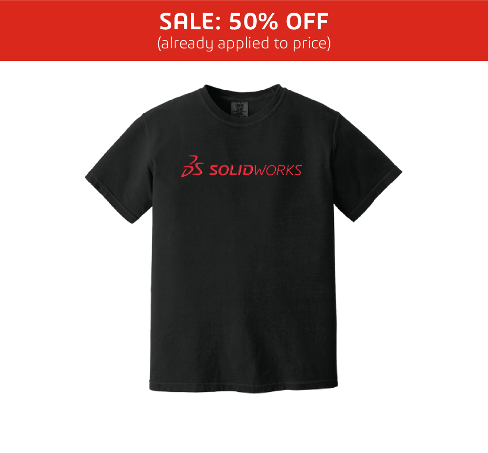 Image of Heavyweight Tee - Black, Black / S