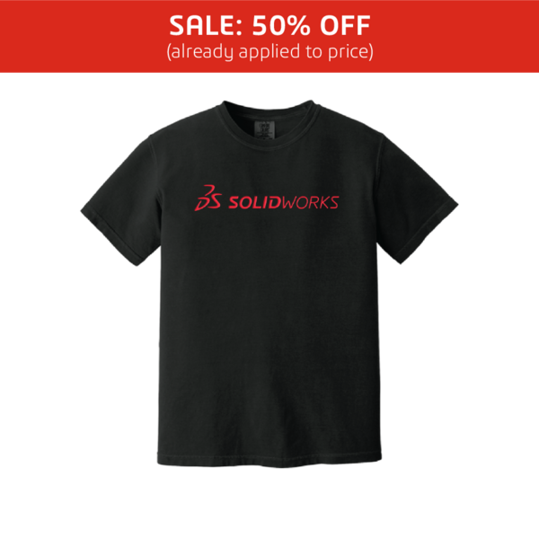 Image of Heavyweight Tee - Black, Black / S