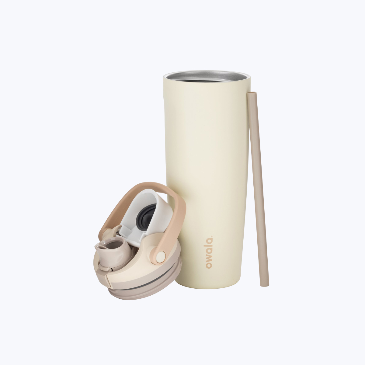 Image of 30oz Owala Water Bottle , Lightly Toasted