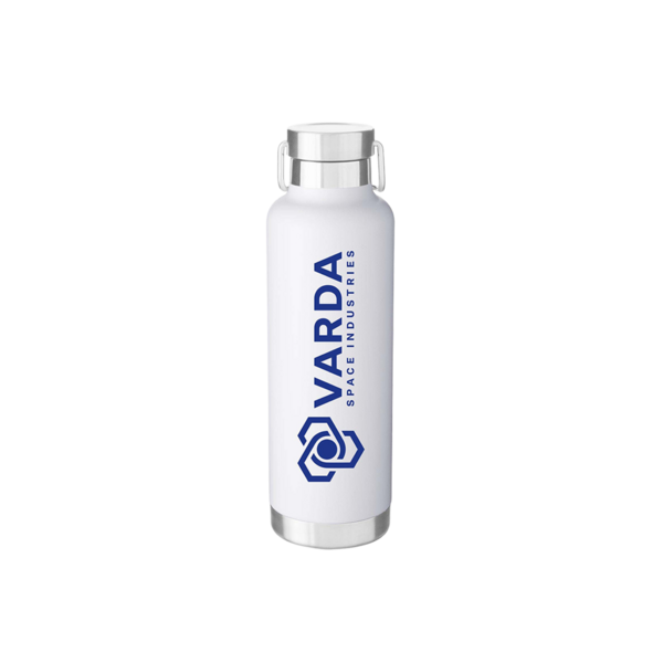 Image of Varda Water Bottle , Blue Logo