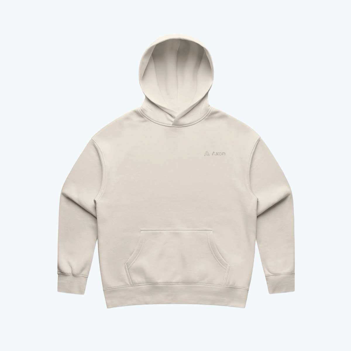 Image of Relaxed Fleece Hoodie, Bone / S