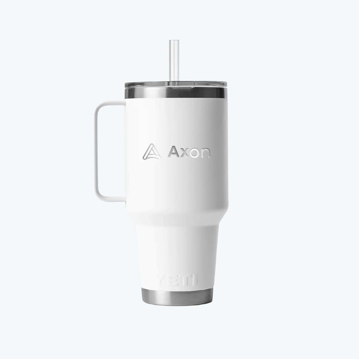 Image of Insulated Straw Mug, White
