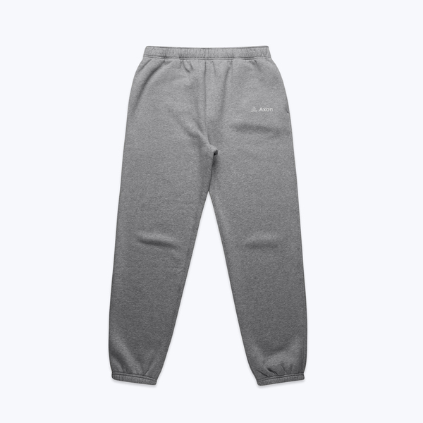 Image of Relaxed Fleece Track Pants, Athletic Heather / S