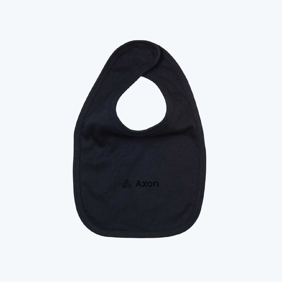 Image of Organic Infant Bib, Black