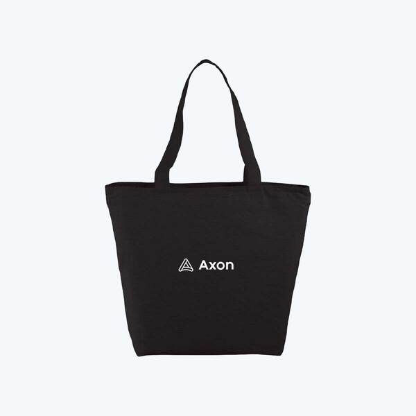 Image of Zippered Canvas Tote, Standard