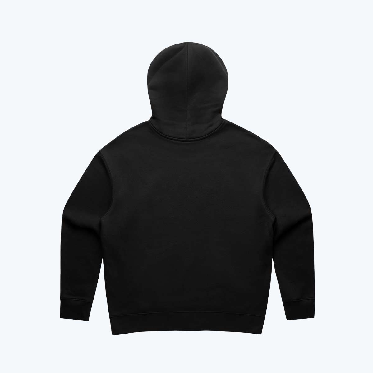 Image of Relaxed Fleece Hoodie, Black / S