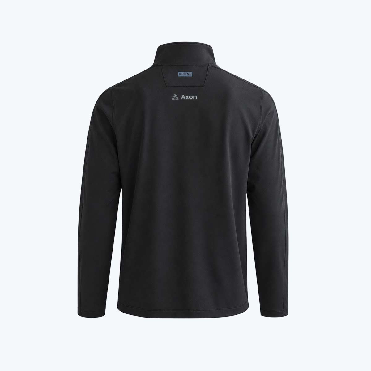 Image of Long Sleeve 1/4 Zip Pullover, Black / S