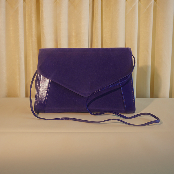 Image of 80's Vintage Velvet Purse, Standard