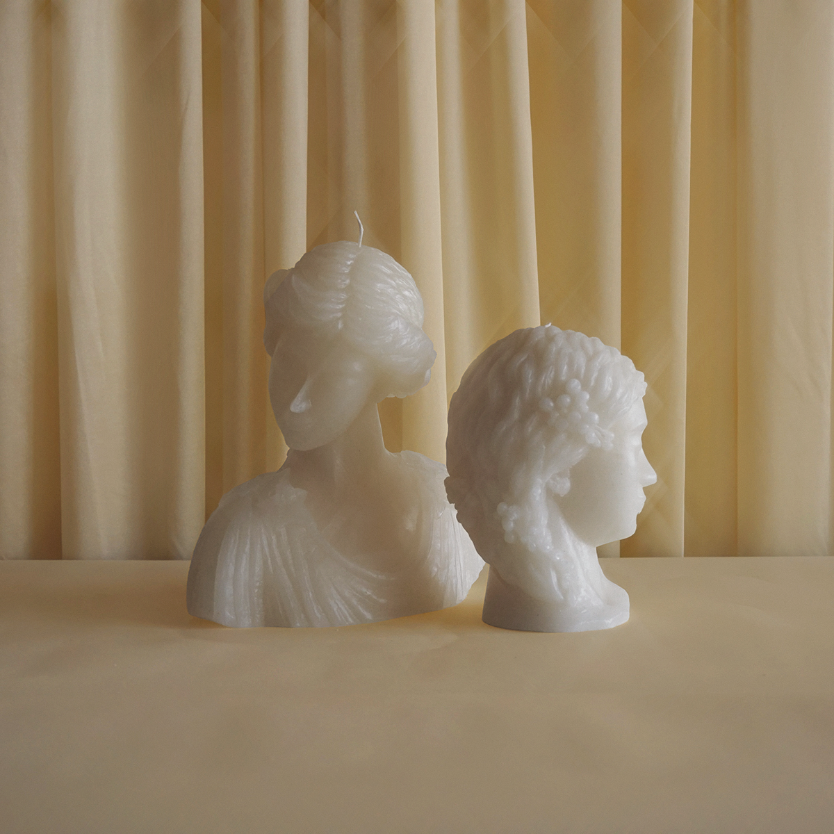 Image of Roman Bust Candle, Standard