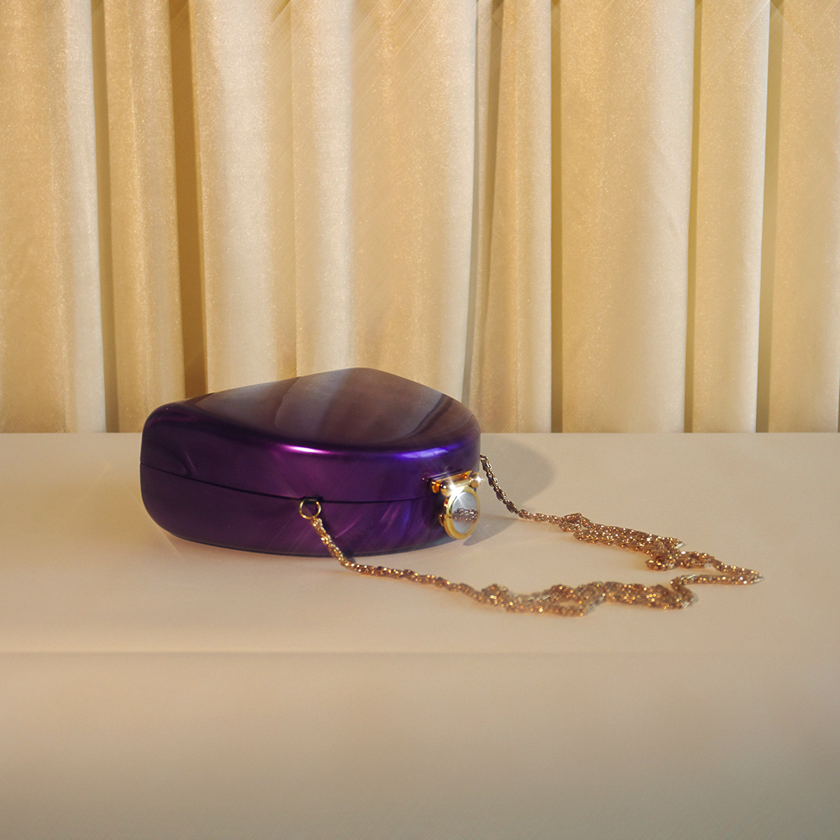 Image of 80's Iridescent Evening Bag, Standard