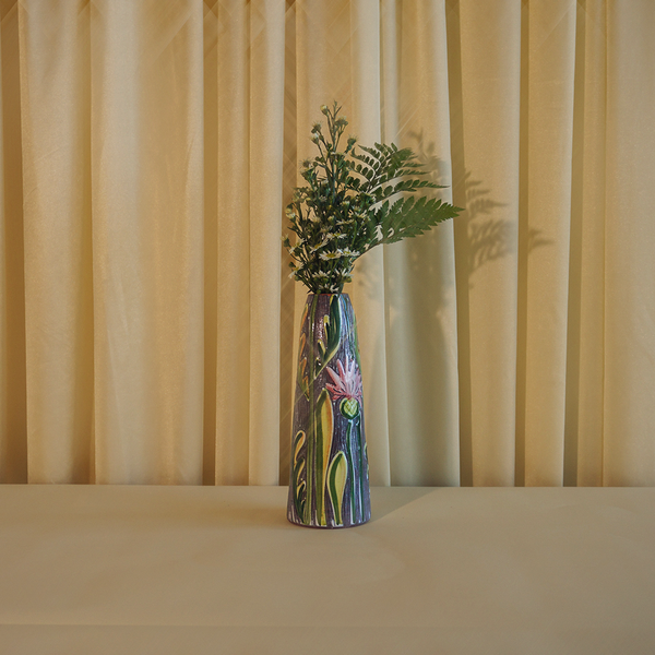 Image of 60's Tilgmans Keramik Vase, Standard