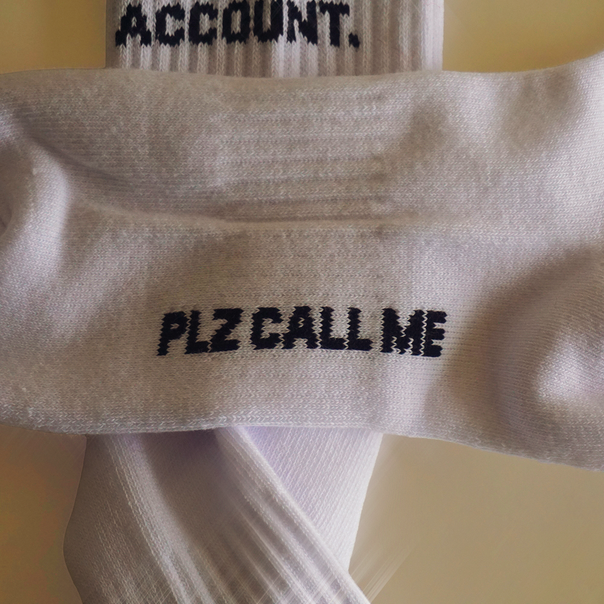 Image of Hacked Knitted Socks, Standard