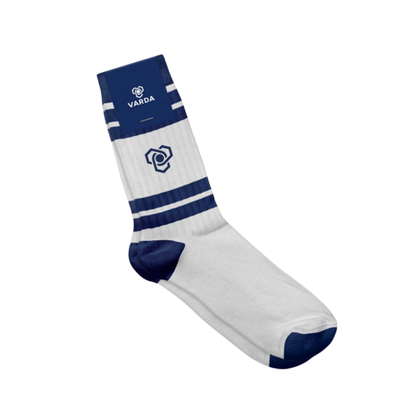 Image of Cotton Athletic Socks, Varda Space I Custom