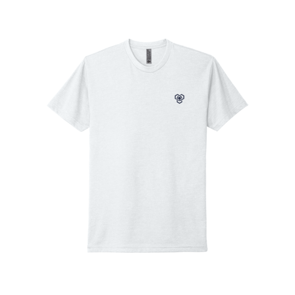 Image of Embroidered T-shirt, White / XS