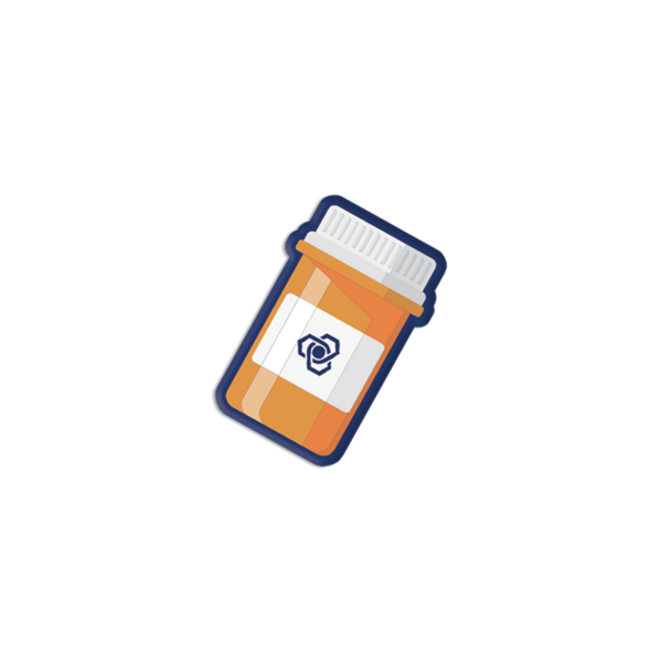Image of Prescription Bottle Croc Charm, Standard