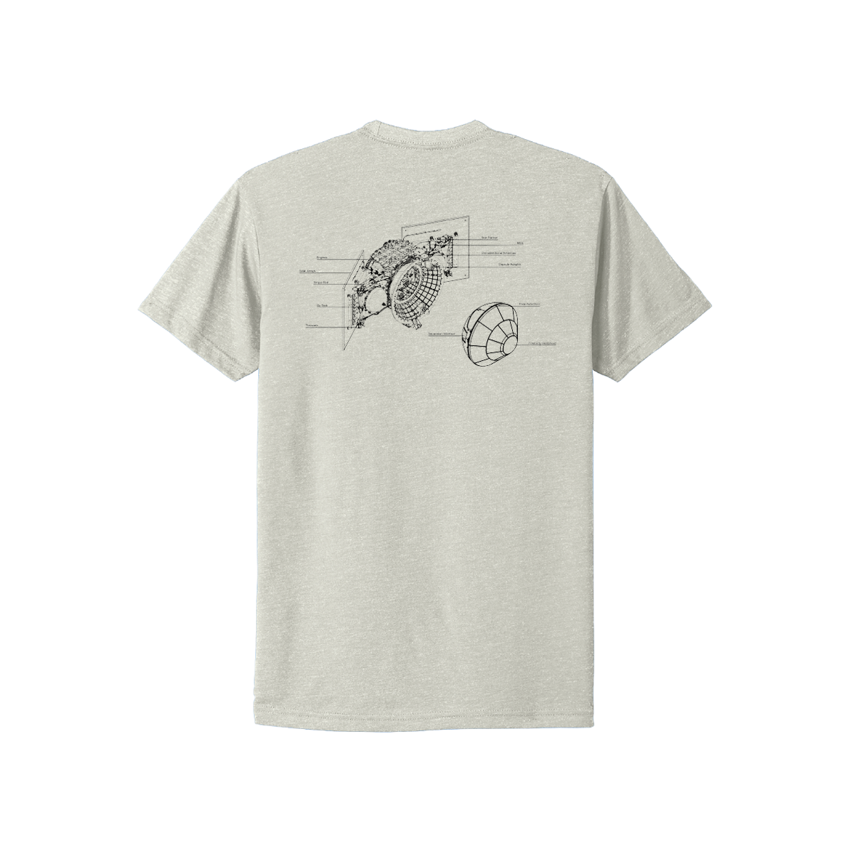 Image of Schematic T-shirt, Sand / XS