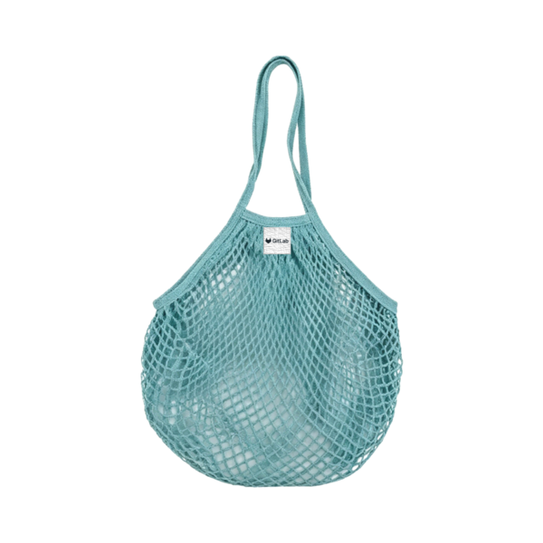 Image of Cotton Market Tote Bag, Turquoise