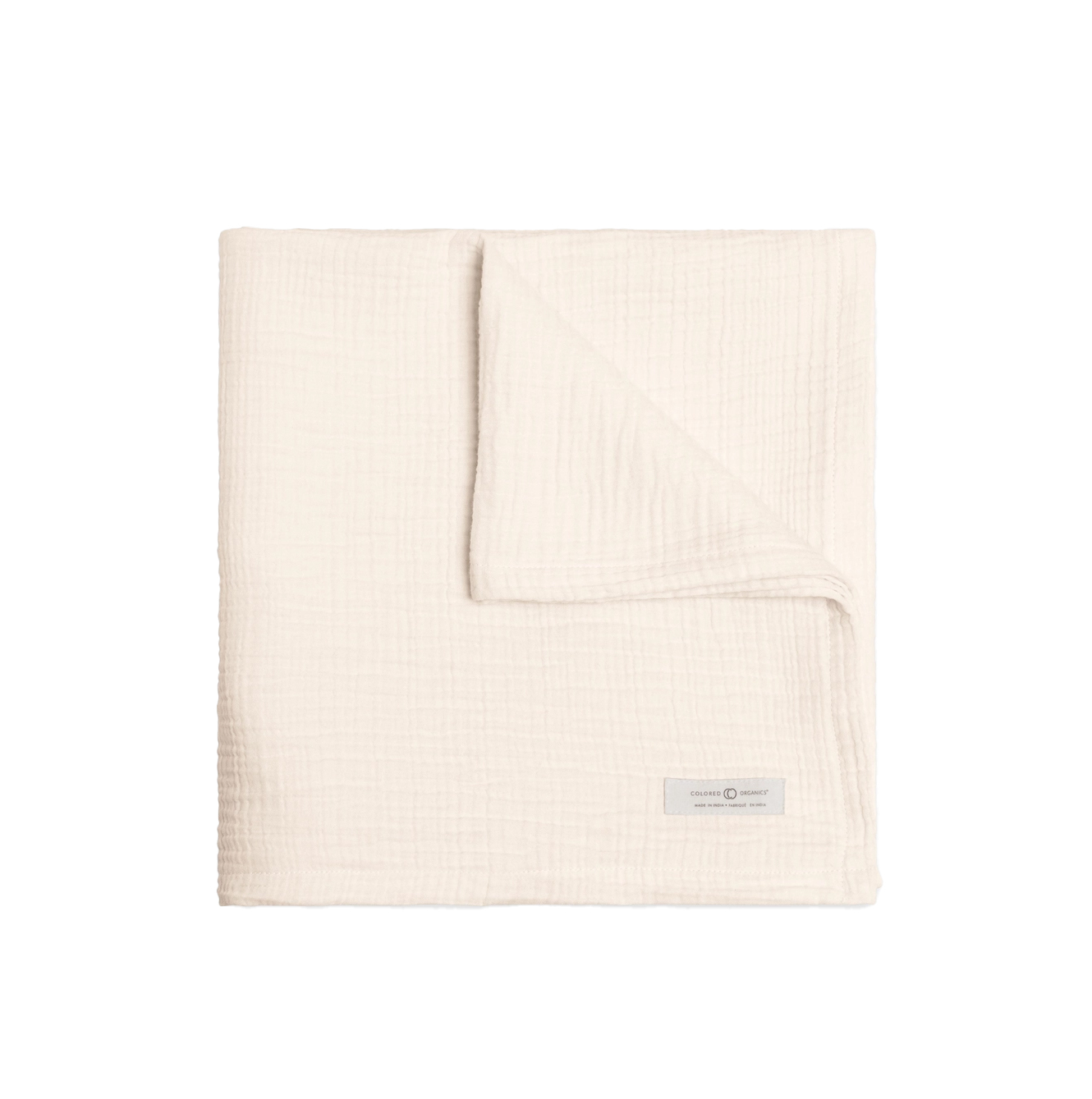Image of Classic Muslin Swaddle Blanket, Ivory