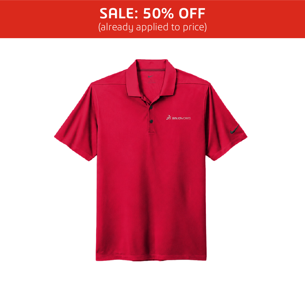 Image of Nike Dri-Fit Micro Pique 2.0 Polo – Classic Red, University Red / S