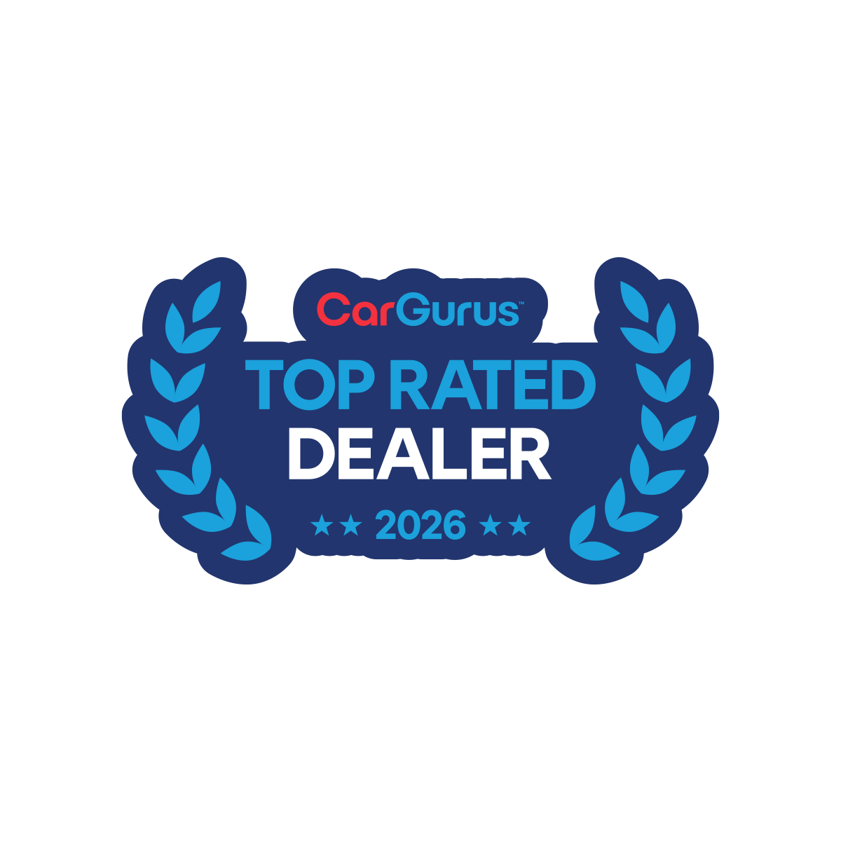 Image of Top Rated Dealer Window Decal, Multi Color