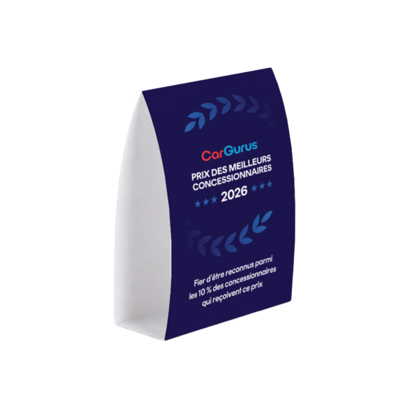Image of Chevalet de table – Prix des meilleurs concessionnaires, Full Color