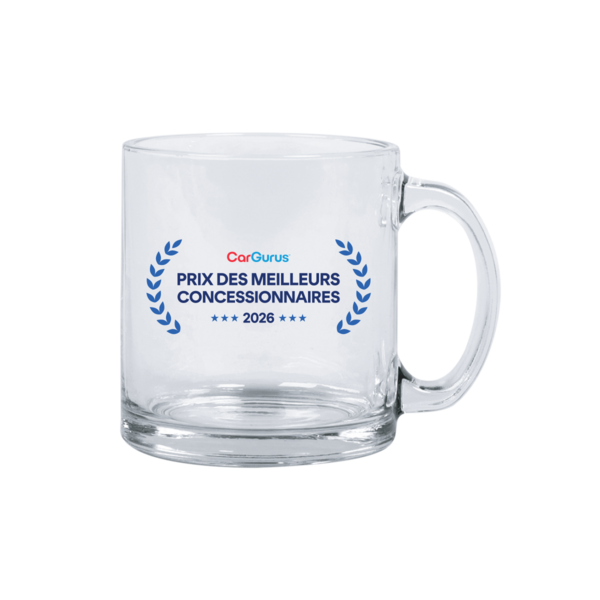 Image of Tasse en verre – Prix des meilleurs concessionnaires, Standard