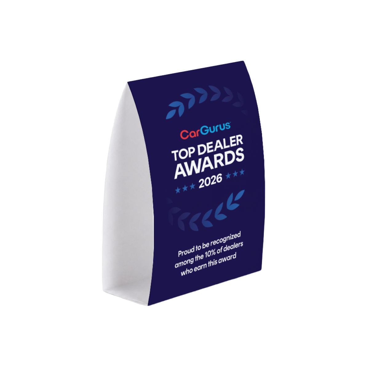Image of Top Dealer Awards Table Tent, Full Color