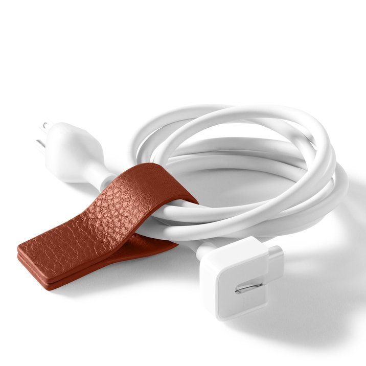 Brilliant Slim Leather Cable Wrap