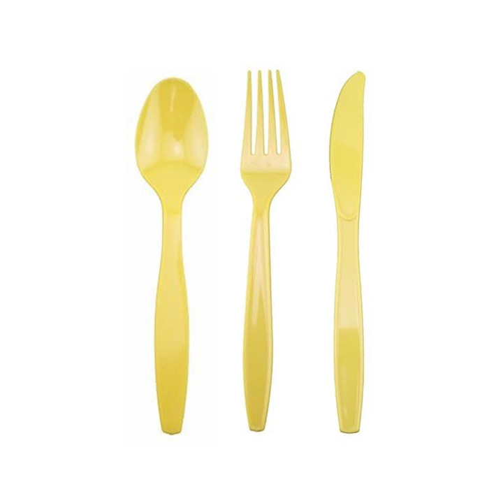 Brilliant Plastic Silverware Set