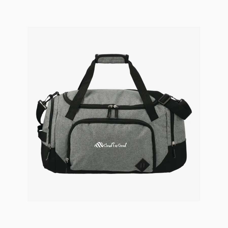 Brilliant Graphite 21" Weekender Duffel Bag