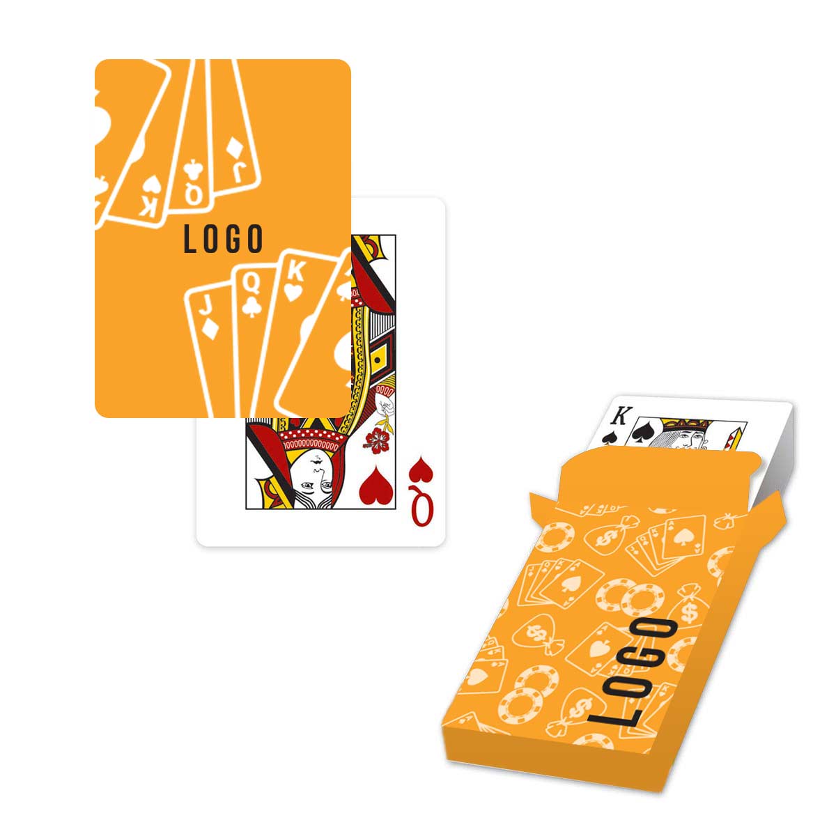 Brilliant Custom Poker Size Cards