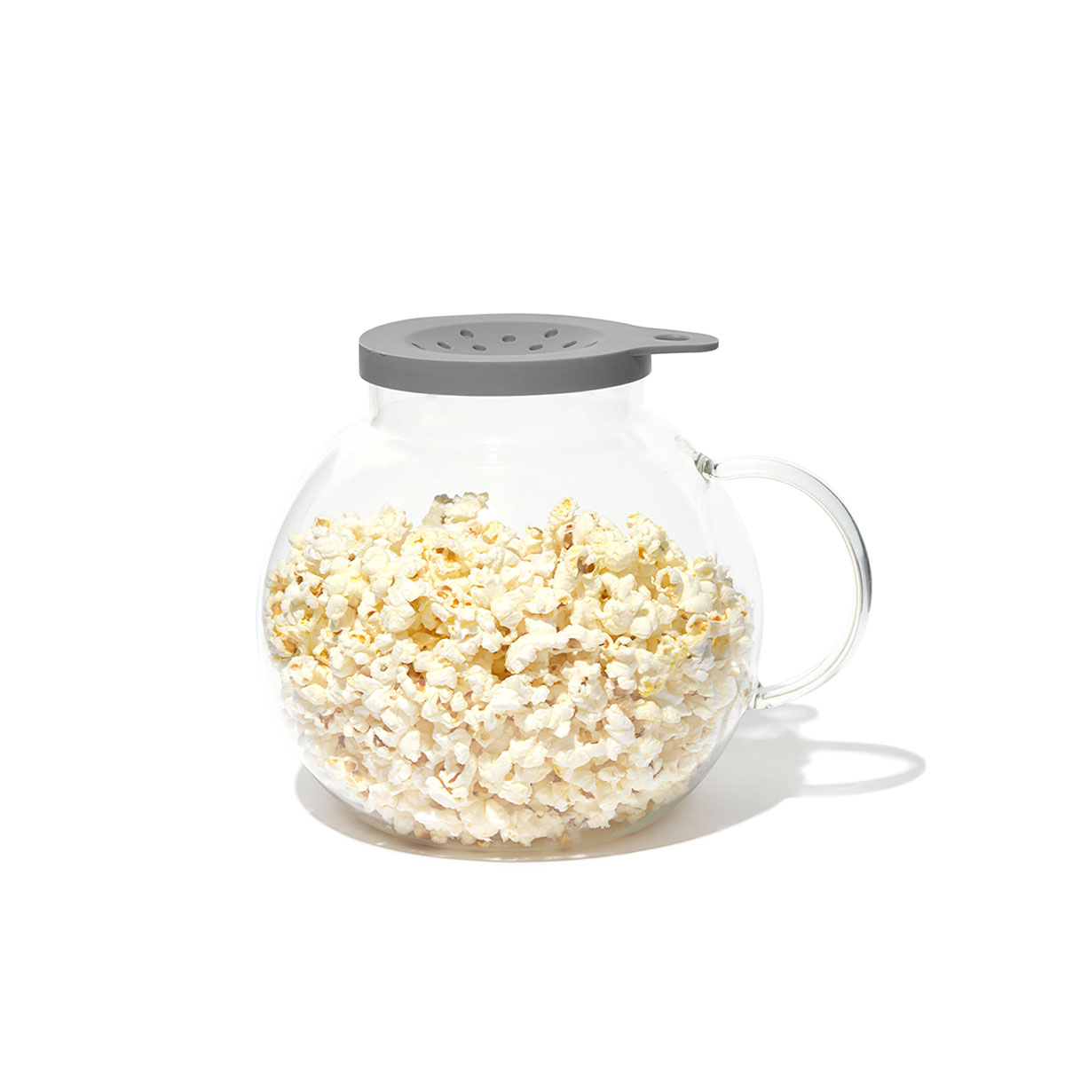 Brilliant Glass Popcorn Popper