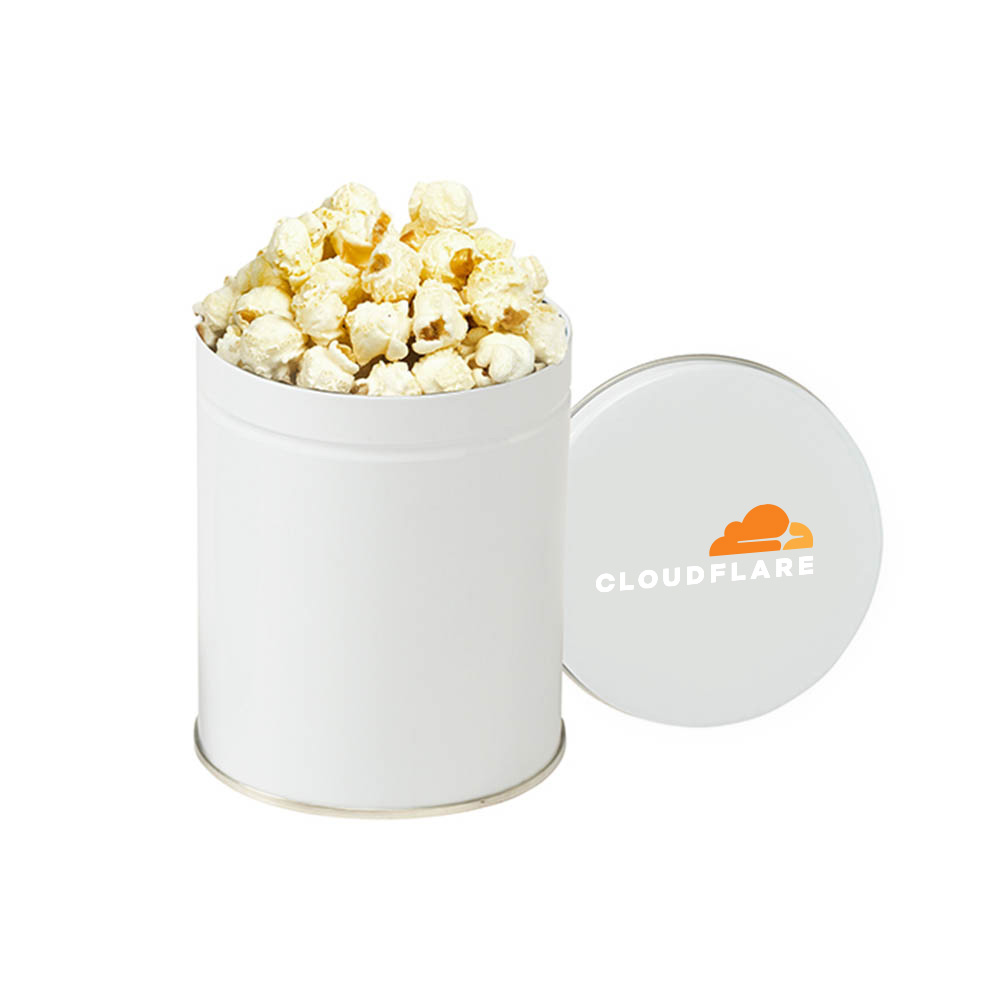 Brilliant Gourmet Popcorn Tin