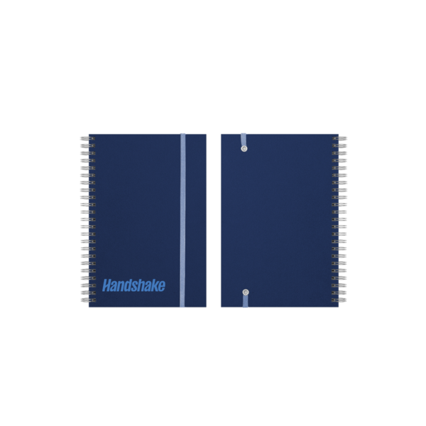 Image of Neutral Page Custom Notebook, Handshake Standard