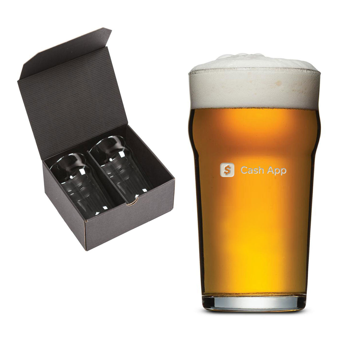 Brilliant 16 oz. Bert Beer Glass