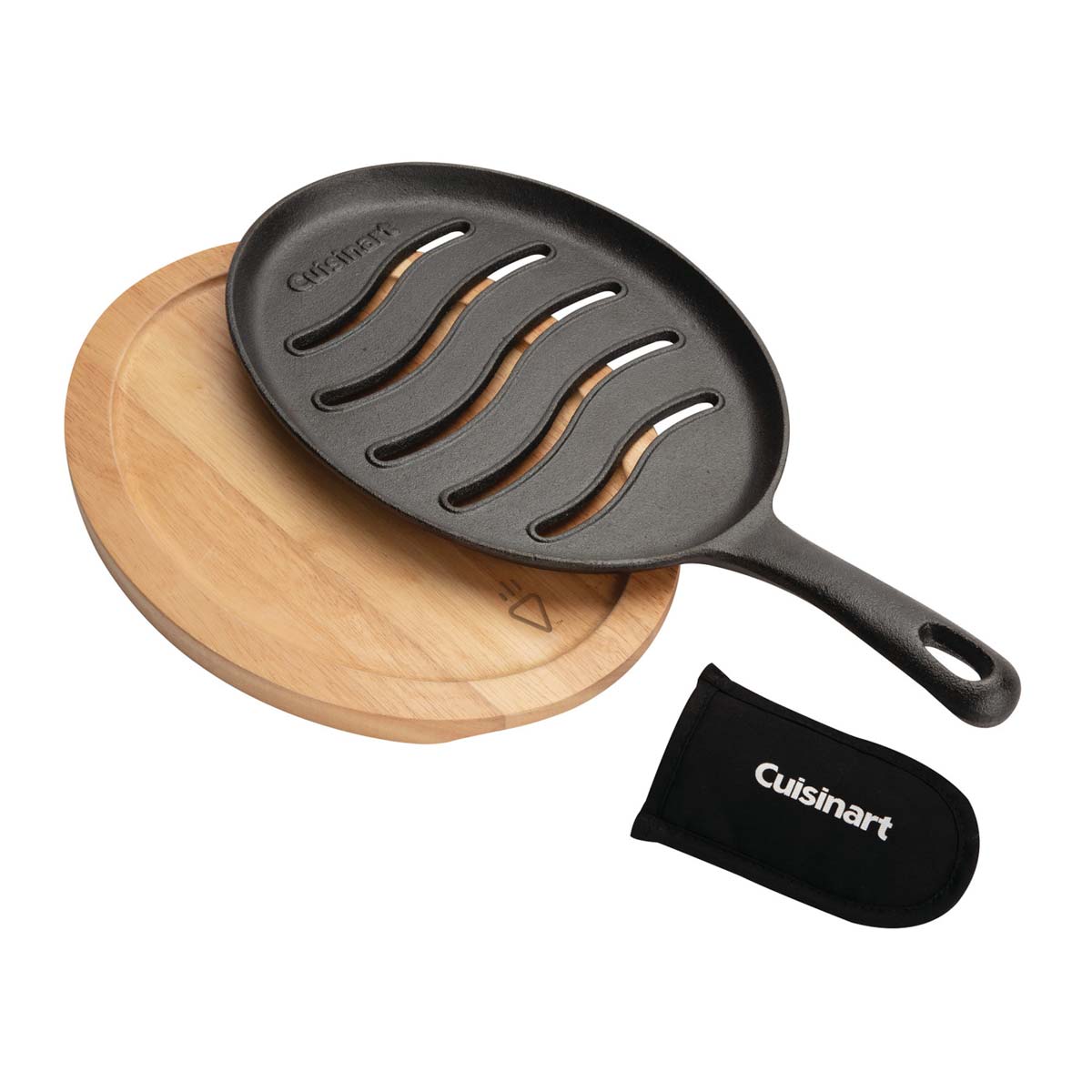 Brilliant Cast Iron Grill Fajita Set