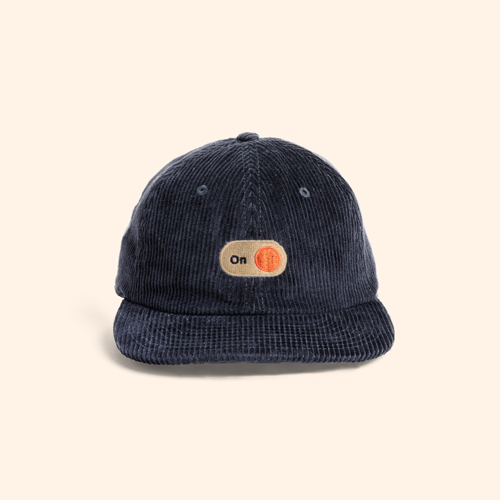 Toggle On Corduroy Cap / Navy