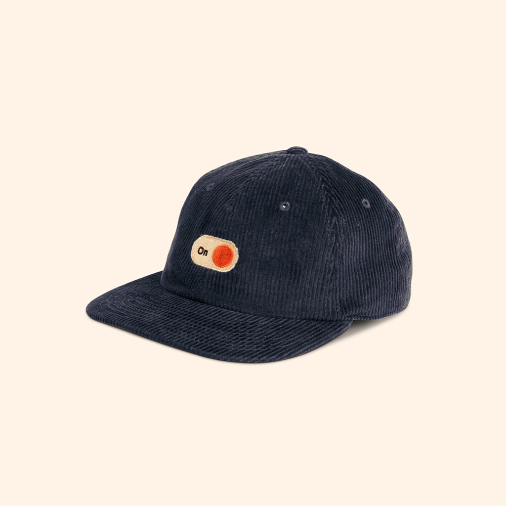 Toggle On Corduroy Cap / Navy