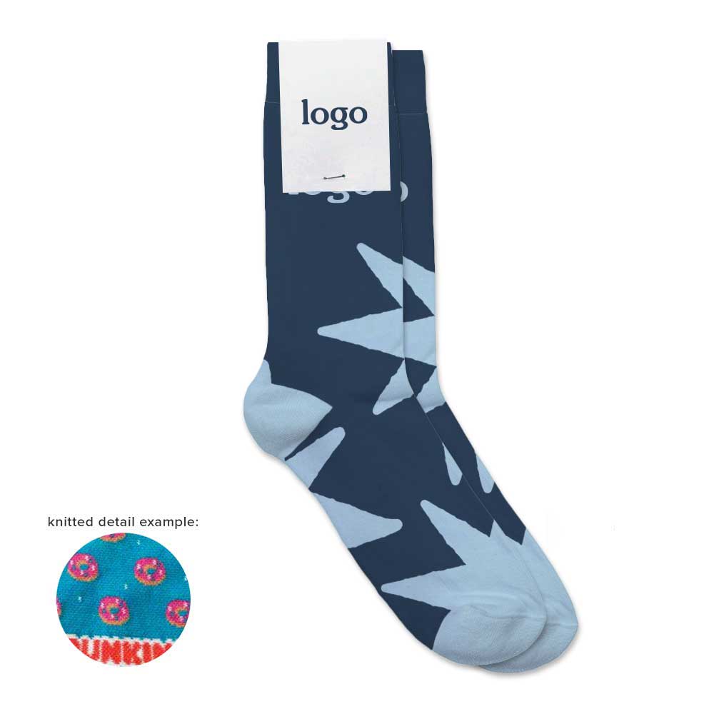 Brilliant Custom Woven Socks