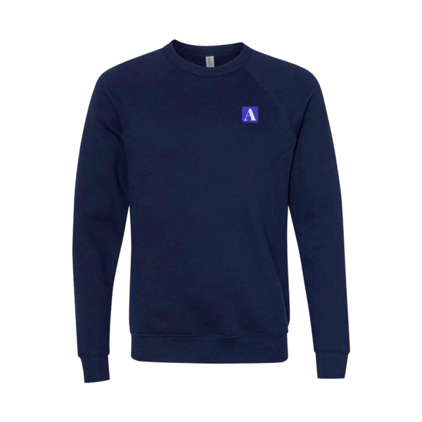 Image of Navy Crewneck Sweatshirt, Navy / XS